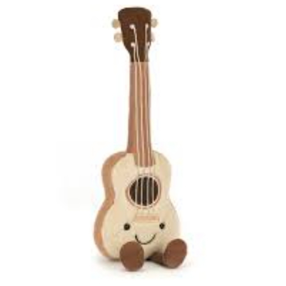 Jellycat Amuseables Ukulele 14.6x4.3x2" Soft & Plush BNWT Authentic